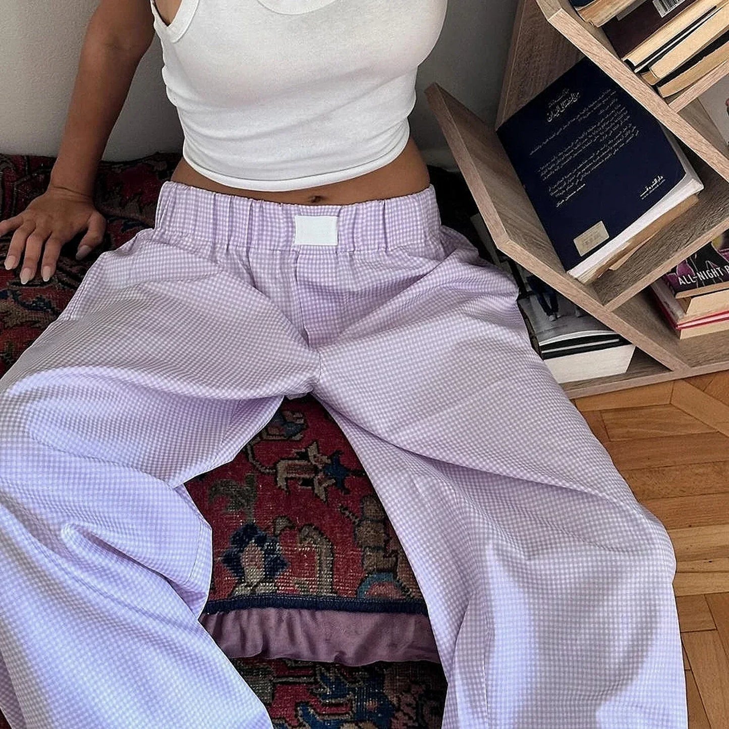 Stylish Lilac Lounge Pants
