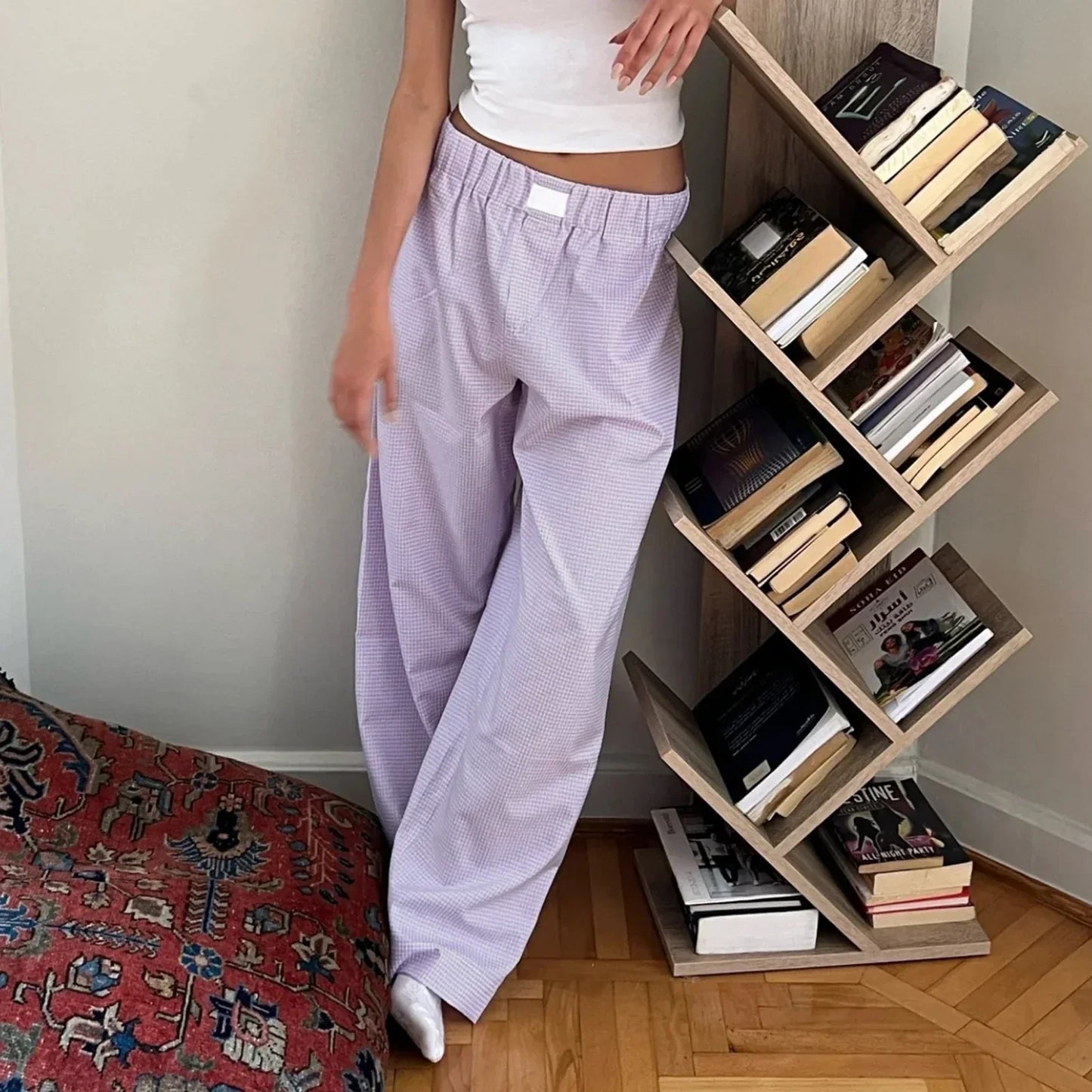 Stylish Lilac Lounge Pants