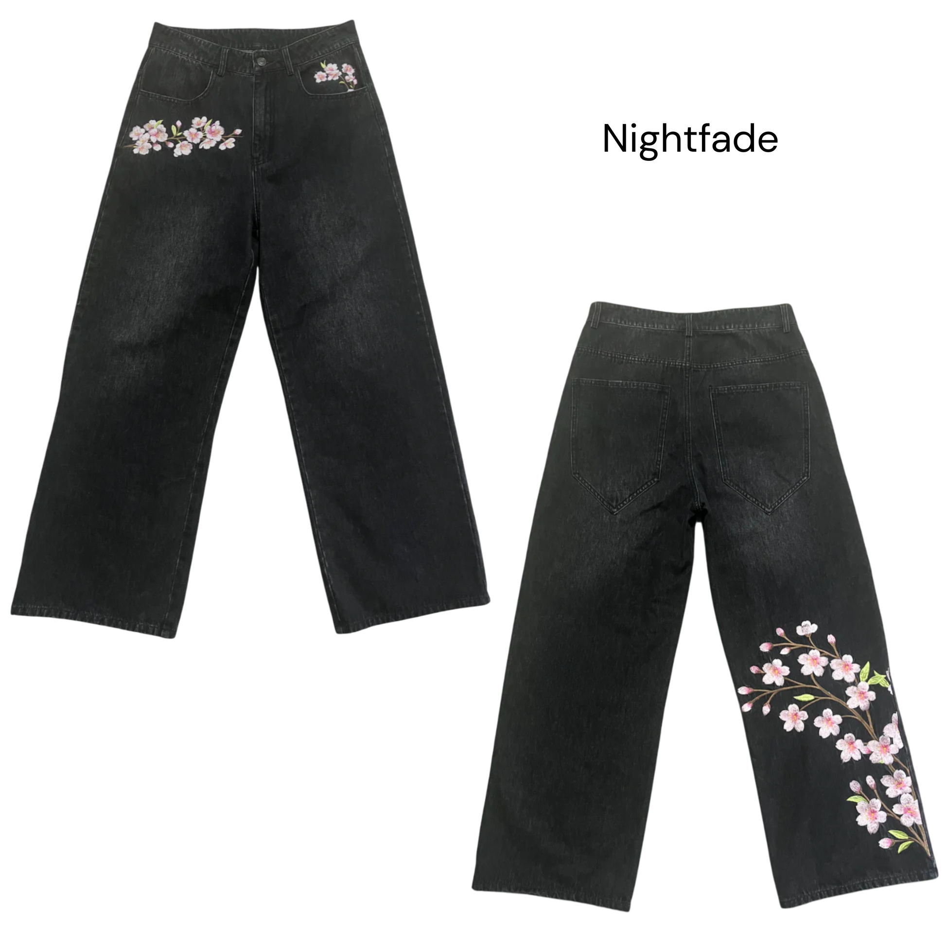 Unisex Sakura Jeans & Hoodie