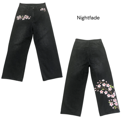 Unisex Sakura Jeans & Hoodie
