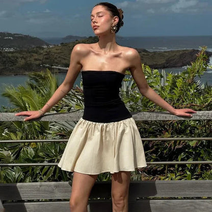 Flirty Backless Mini Dress
