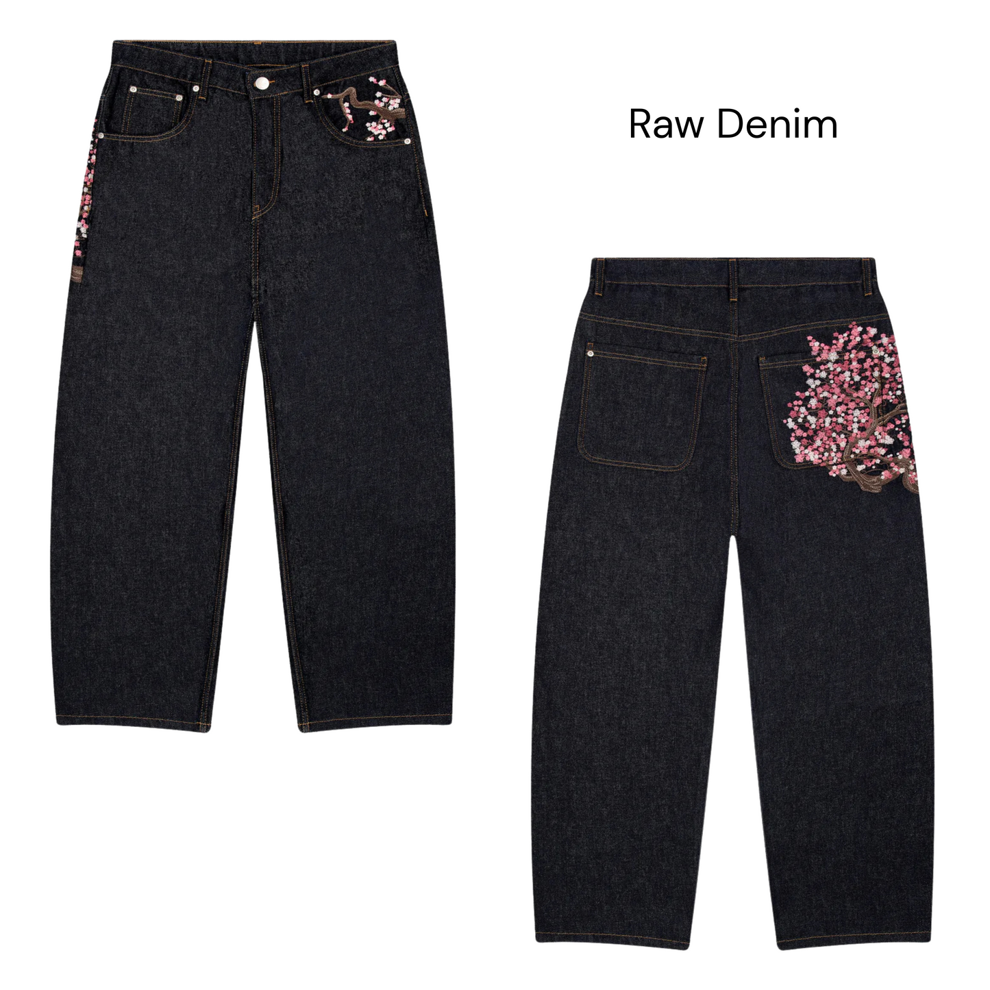 Unisex Sakura Jeans & Hoodie